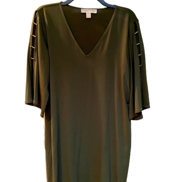 Michael Kors Dresses & Skirts - Micheal Kors Olive Green Dress L